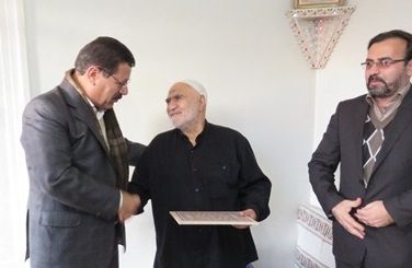 دیدار مدیرکل فرهنگ وارشاد اسلامی استان از شاعران استاد کریمی وحیدر عباسی